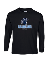 West Bend West HS Softball Shadow - Cotton Longsleeve