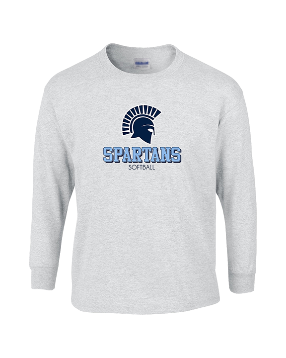 West Bend West HS Softball Shadow - Cotton Longsleeve