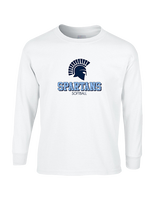 West Bend West HS Softball Shadow - Cotton Longsleeve