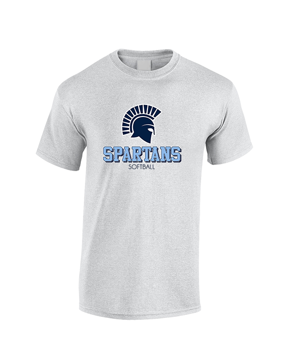 West Bend West HS Softball Shadow - Cotton T-Shirt