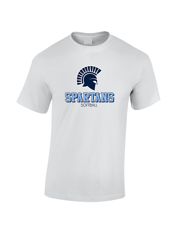 West Bend West HS Softball Shadow - Cotton T-Shirt