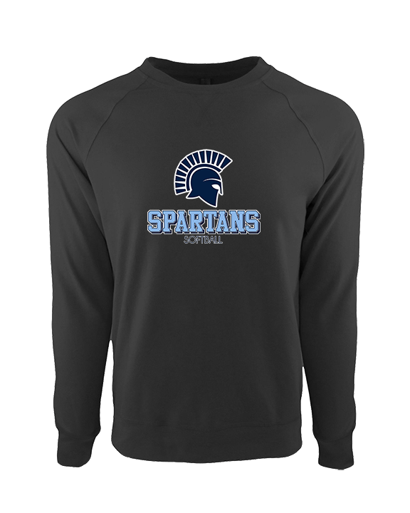 West Bend West HS Softball Shadow - Crewneck Sweatshirt