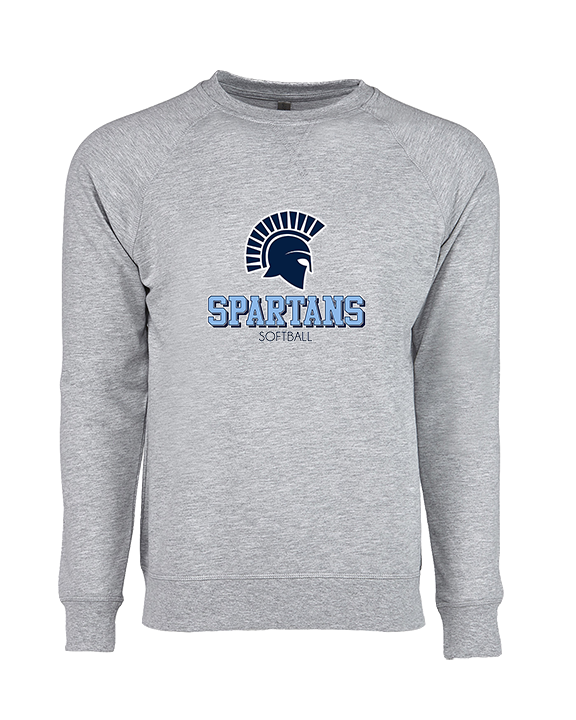 West Bend West HS Softball Shadow - Crewneck Sweatshirt