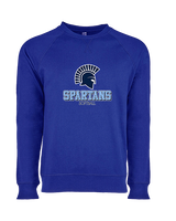 West Bend West HS Softball Shadow - Crewneck Sweatshirt