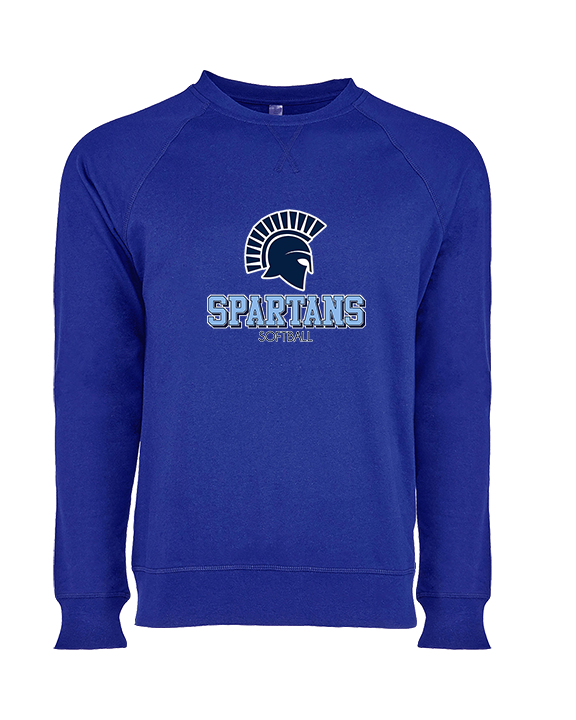 West Bend West HS Softball Shadow - Crewneck Sweatshirt