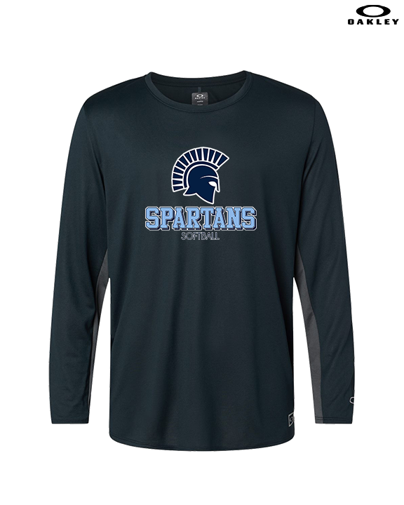 West Bend West HS Softball Shadow - Mens Oakley Longsleeve