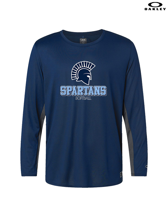 West Bend West HS Softball Shadow - Mens Oakley Longsleeve