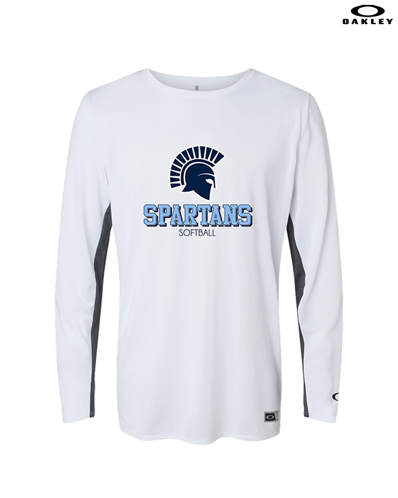 West Bend West HS Softball Shadow - Mens Oakley Longsleeve