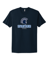 West Bend West HS Softball Shadow - Mens Select Cotton T-Shirt