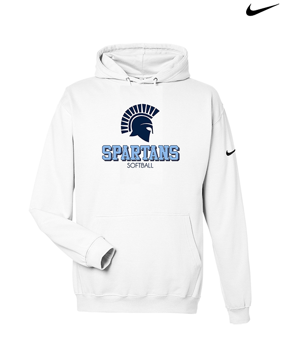 West Bend West HS Softball Shadow - Nike Club Fleece Hoodie