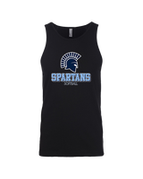West Bend West HS Softball Shadow - Tank Top