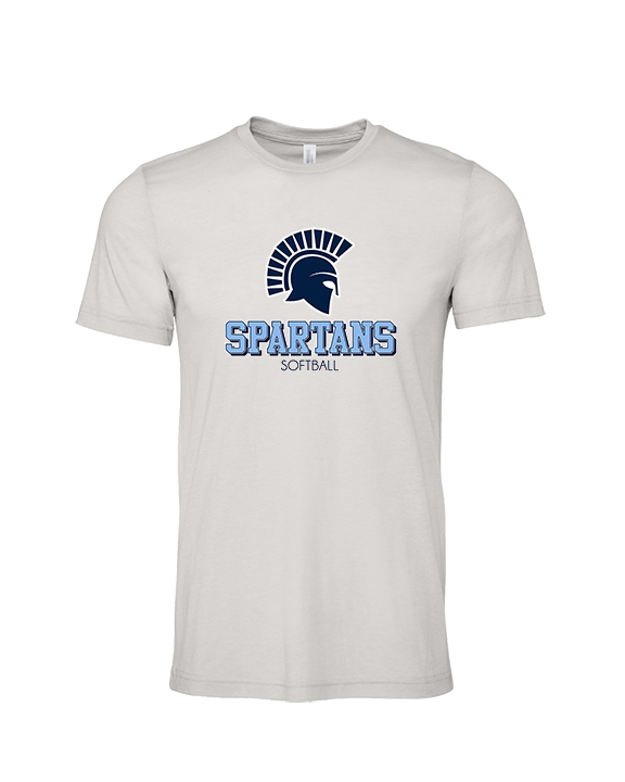 West Bend West HS Softball Shadow - Tri-Blend Shirt