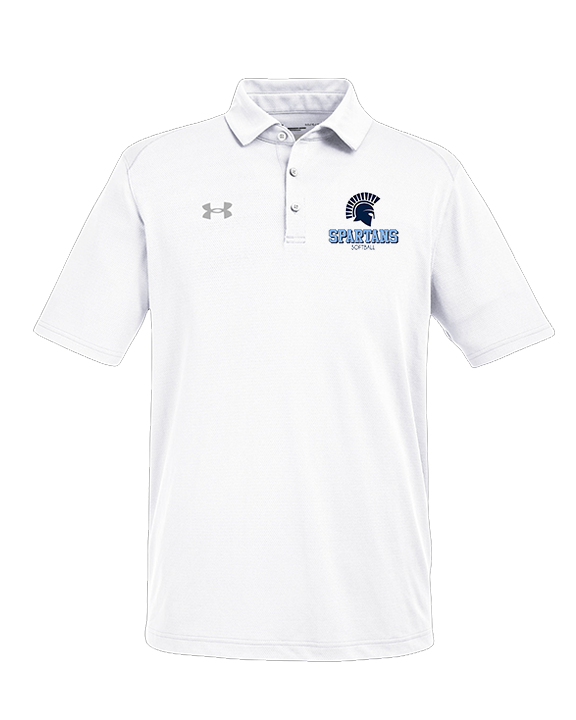 West Bend West HS Softball Shadow - Under Armour Mens Tech Polo