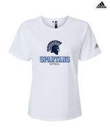 West Bend West HS Softball Shadow - Womens Adidas Performance Shirt