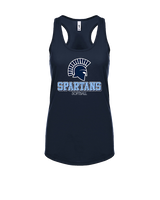 West Bend West HS Softball Shadow - Womens Tank Top