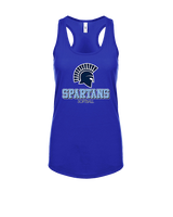 West Bend West HS Softball Shadow - Womens Tank Top