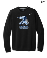 West Bend West HS Softball Swing - Mens Nike Crewneck