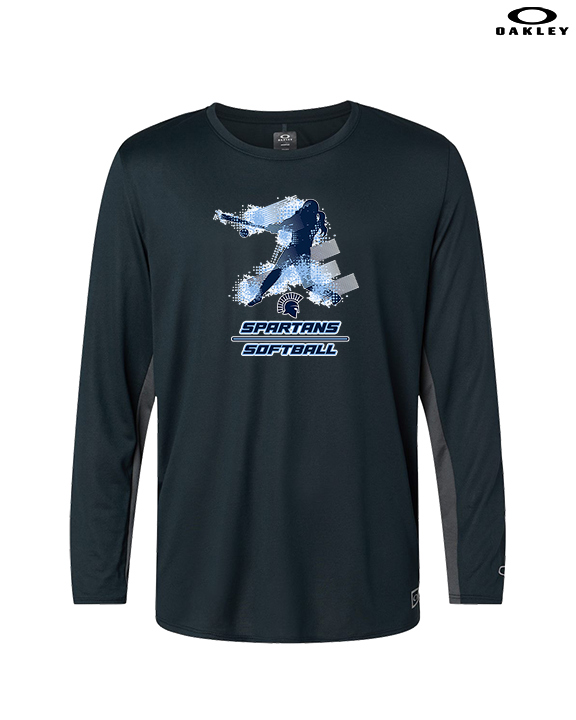 West Bend West HS Softball Swing - Mens Oakley Longsleeve