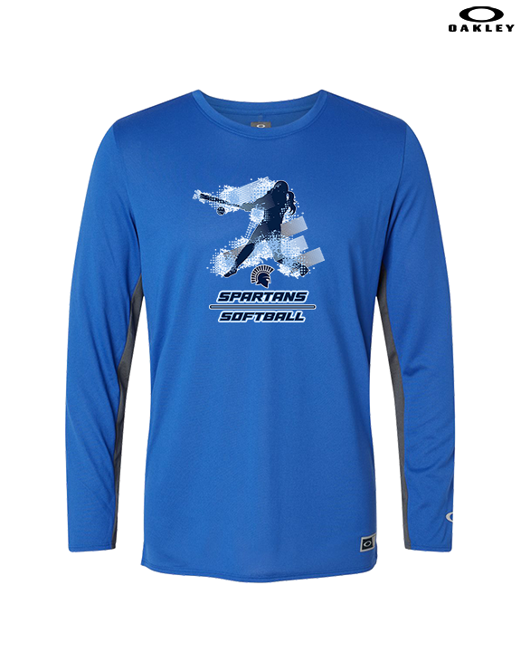 West Bend West HS Softball Swing - Mens Oakley Longsleeve