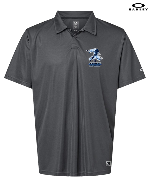 West Bend West HS Softball Swing - Mens Oakley Polo