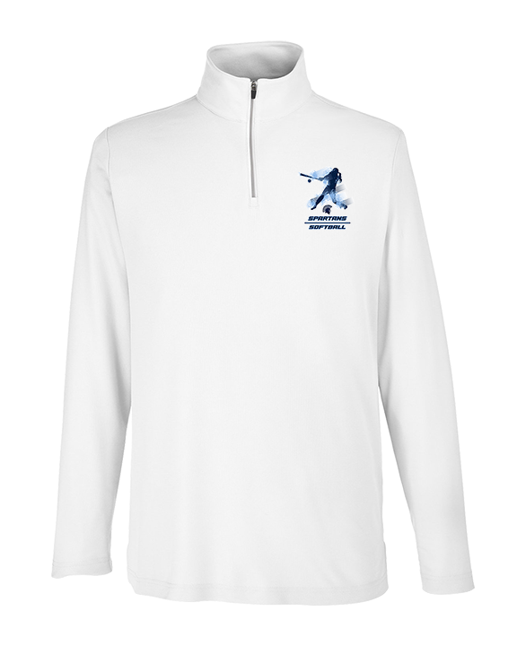 West Bend West HS Softball Swing - Mens Quarter Zip