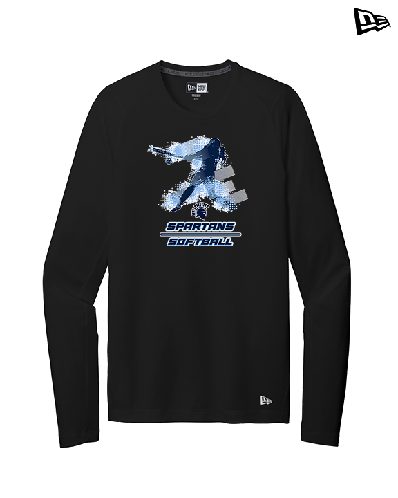 West Bend West HS Softball Swing - New Era Performance Long Sleeve