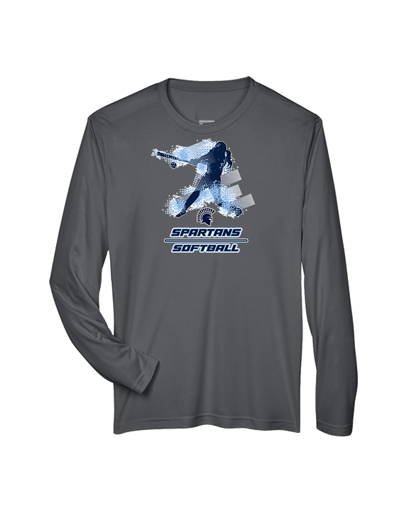 West Bend West HS Softball Swing - Performance Longsleeve