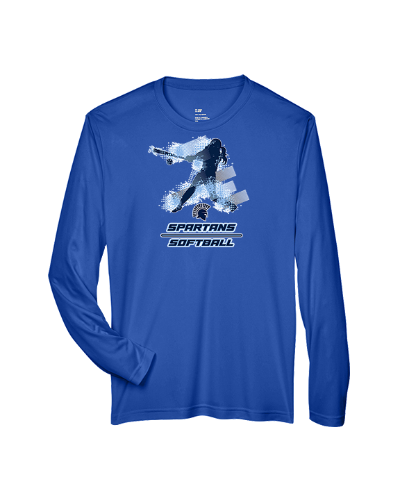 West Bend West HS Softball Swing - Performance Longsleeve