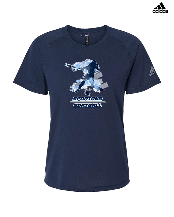 West Bend West HS Softball Swing - Womens Adidas Performance Shirt
