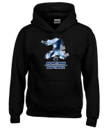 West Bend West HS Softball Swing - Youth Hoodie