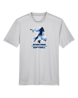 West Bend West HS Softball Swing - Youth Performance Shirt