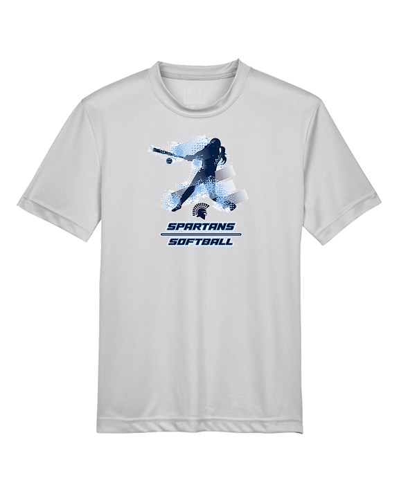 West Bend West HS Softball Swing - Youth Performance Shirt