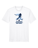 West Bend West HS Softball Swing - Youth Performance Shirt
