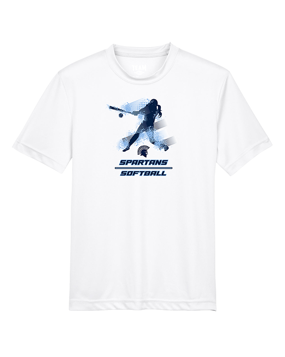 West Bend West HS Softball Swing - Youth Performance Shirt