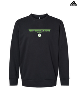 West Michigan Drive Football Border - Mens Adidas Crewneck
