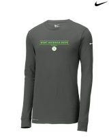 West Michigan Drive Football Border - Mens Nike Longsleeve