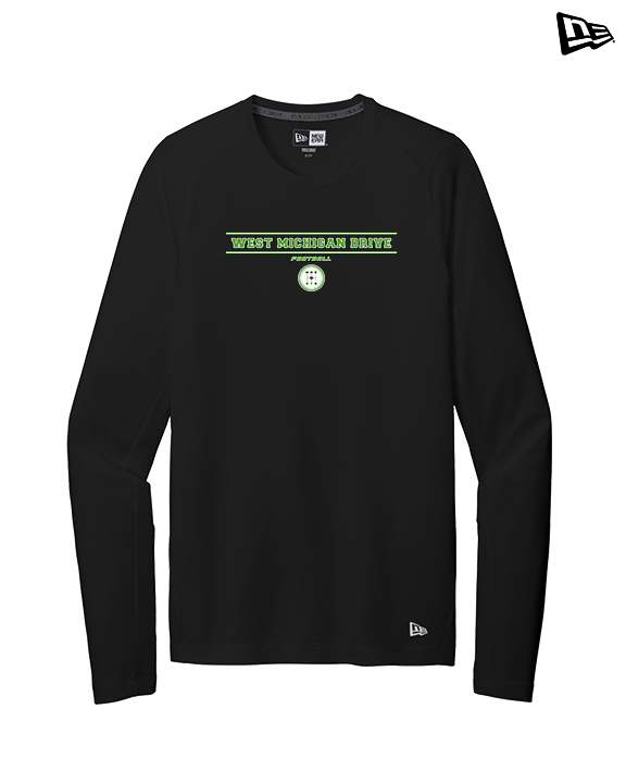 West Michigan Drive Football Border - New Era Performance Long Sleeve