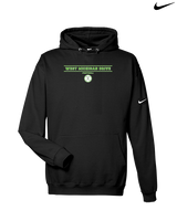 West Michigan Drive Football Border - Nike Club Fleece Hoodie