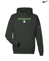 West Michigan Drive Football Border - Nike Club Fleece Hoodie