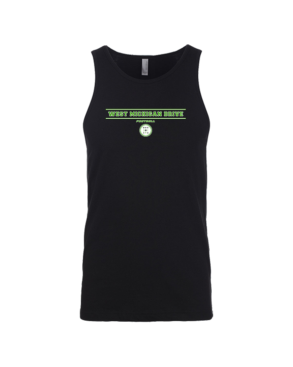 West Michigan Drive Football Border - Tank Top
