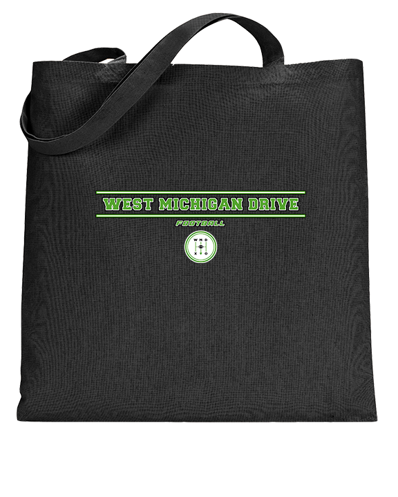 West Michigan Drive Football Border - Tote