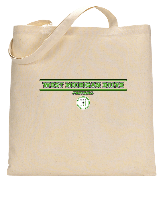 West Michigan Drive Football Border - Tote