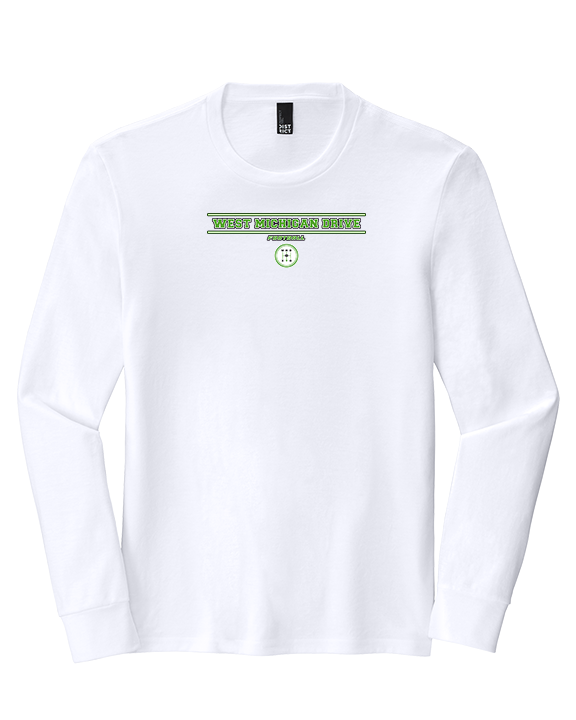 West Michigan Drive Football Border - Tri-Blend Long Sleeve