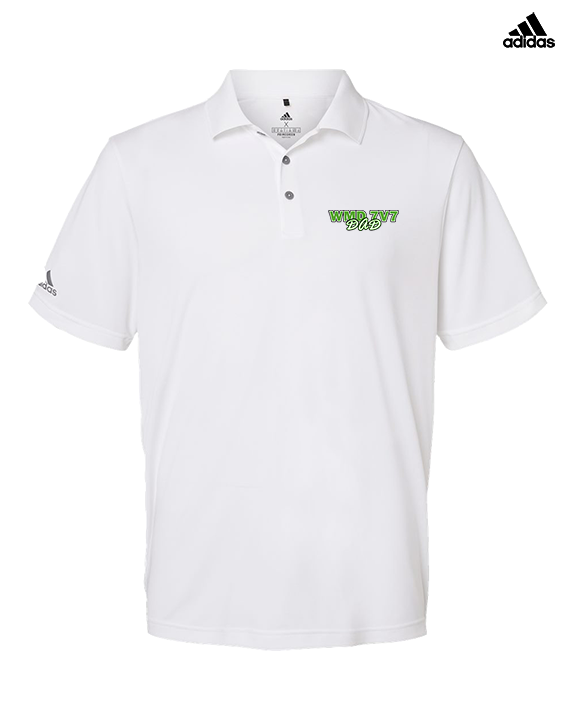 West Michigan Drive Football Dad - Mens Adidas Polo