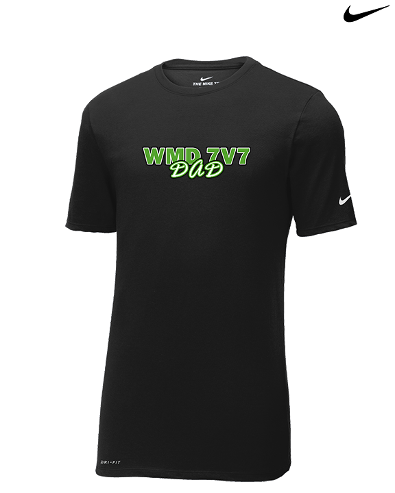 West Michigan Drive Football Dad - Mens Nike Cotton Poly Tee