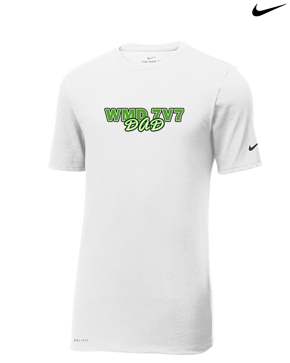 West Michigan Drive Football Dad - Mens Nike Cotton Poly Tee