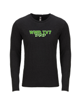 West Michigan Drive Football Dad - Tri-Blend Long Sleeve