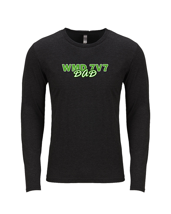 West Michigan Drive Football Dad - Tri-Blend Long Sleeve