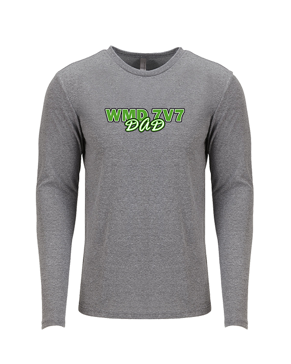 West Michigan Drive Football Dad - Tri-Blend Long Sleeve