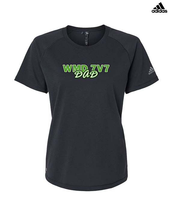 West Michigan Drive Football Dad - Womens Adidas Performance Shirt